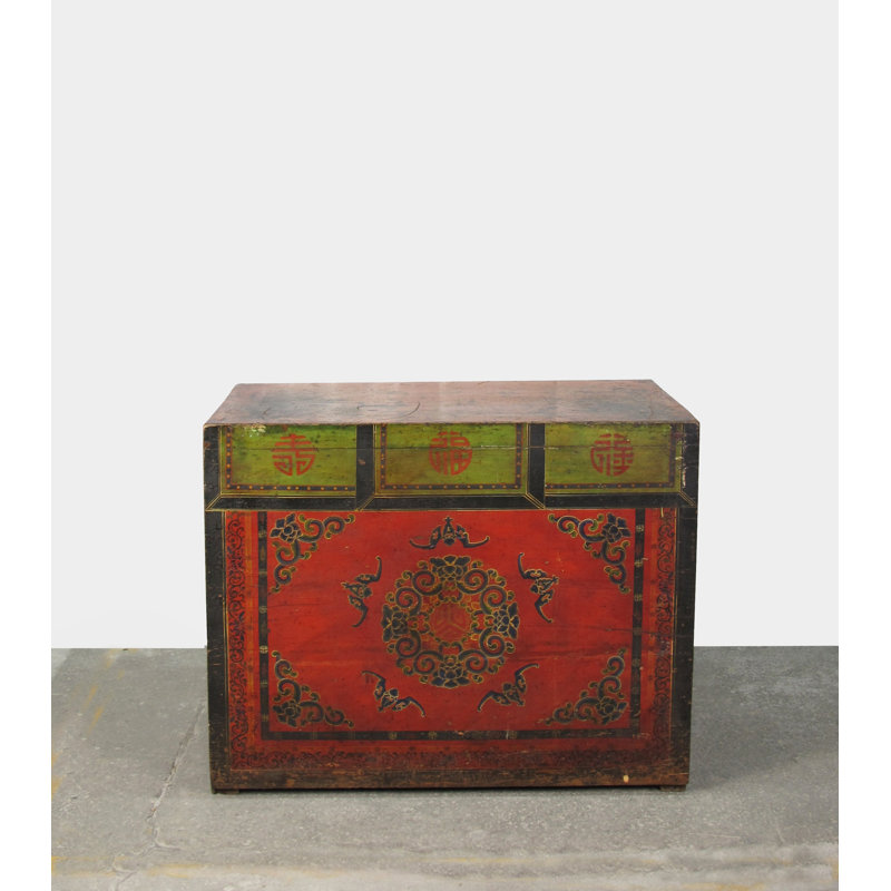 Solid Wood Accent Cabinet