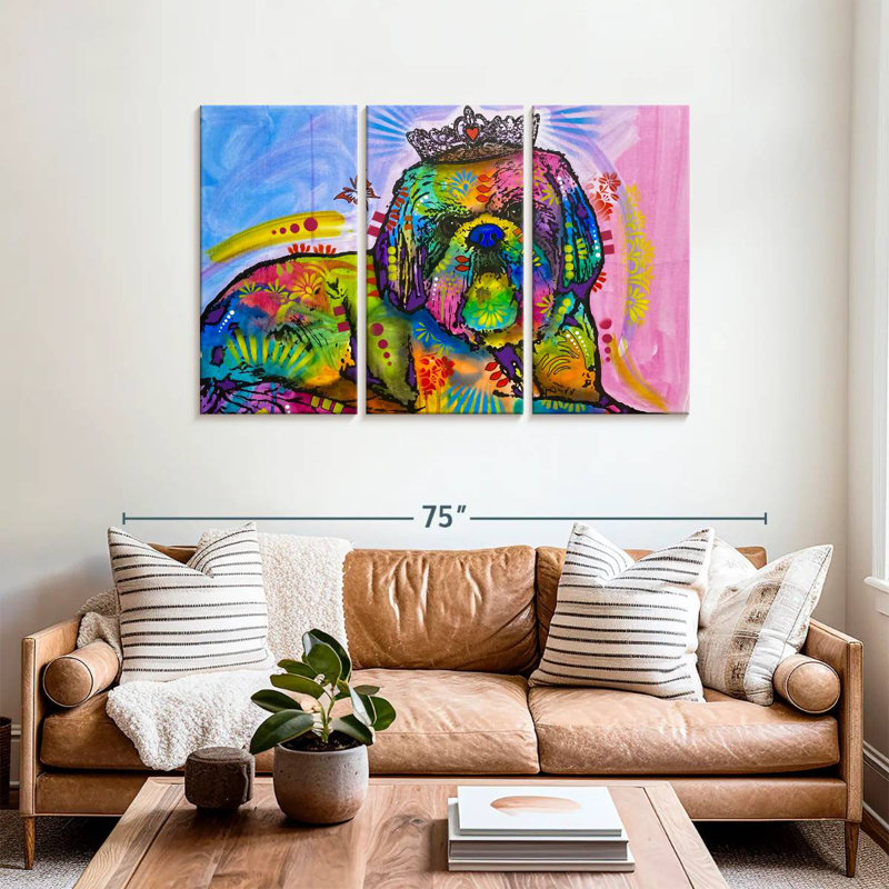 Brampt Princess Buttercup, 36" H x 57" W