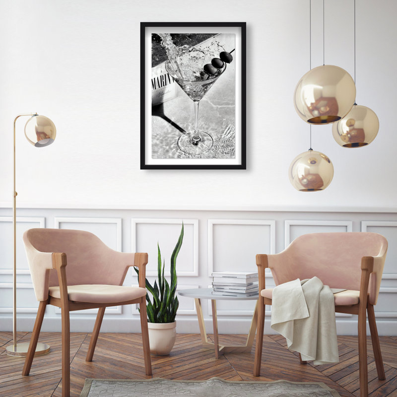 Chill Time II Print by Oliver Gal, 37.5"H x 25.5"W, Black Shadowbox