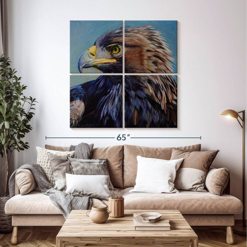 Brampt Golden Eagle, 45" H x 45" W