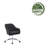 Alcaraz Fabric Office Chair with Chrome Base-1224544377