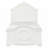 Classic White Finish Panel Bed
