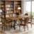 Rustic Pub Bar Counter,Sturdy Bar Table