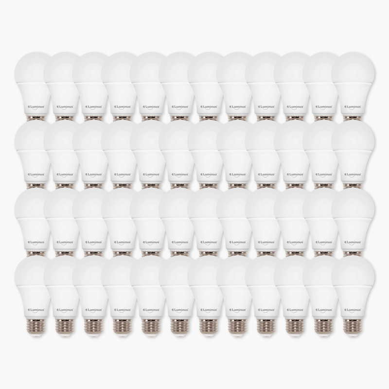 9 W (équivalent à 60 W), ampoule DEL A19, à intensité variable, lumière du jour (5000K) E26 / base moyenne (standard)