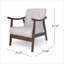 Fauteuil d'appoint Mid-Century