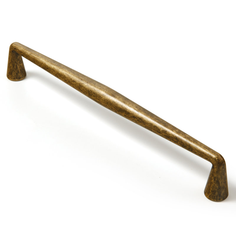 Ensemble de poignées de barre, Laiton antique, 3"