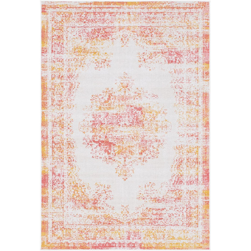 Oriental Indoor Rug, Rectangle 4'1" x 6'1"