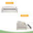 Upholstered Twin XL Size Daybed With LED Belt And 2 Drawers-1697379819