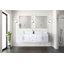 Ensemble de meuble-lavabo double mural 72 "Geneva-87286014-112899421