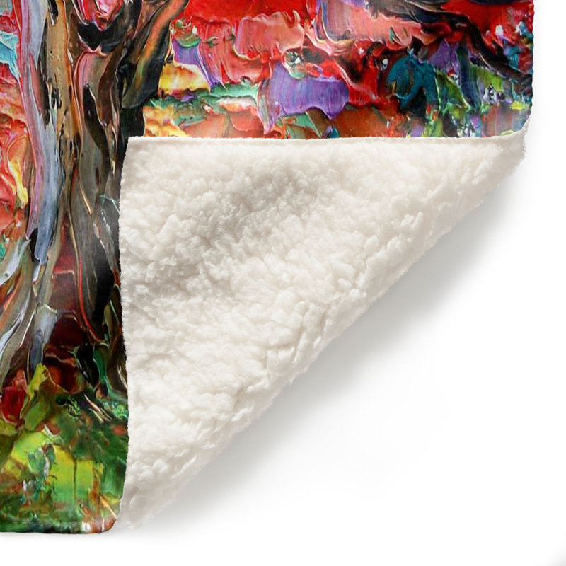  Couverture douce en sherpa, 68 po x 80 po