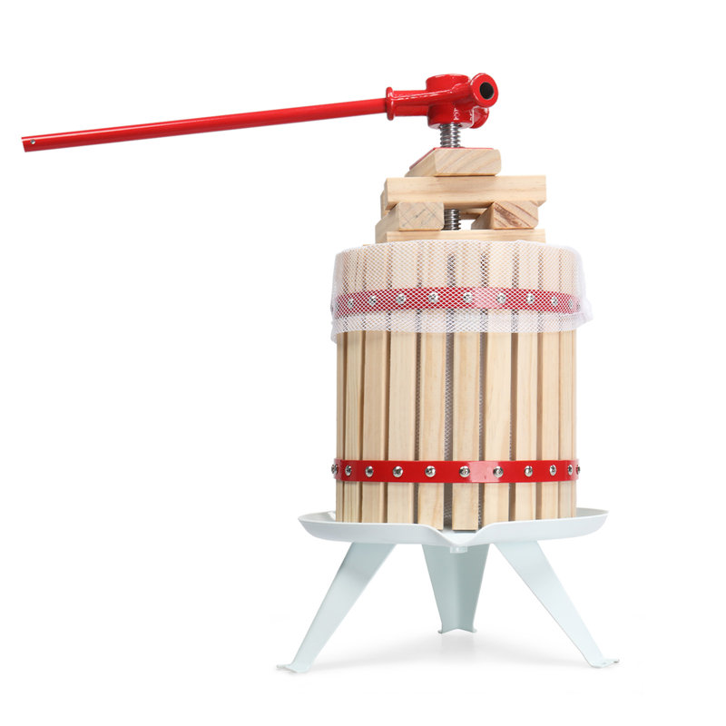 Pressoir à fruits en bois 4,75 gallons