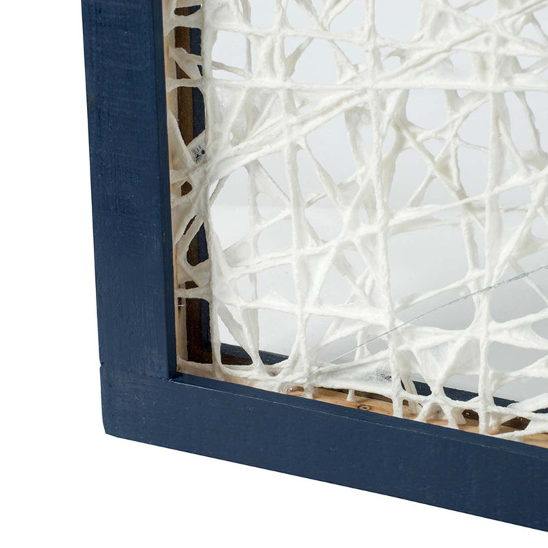 Glam Abstract Wall Decor on Solid Wood