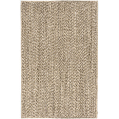 Tapis en sisal tissé naturel Wave