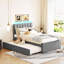 Lit plateforme tapissier avec gigogne Tedsons-657750485