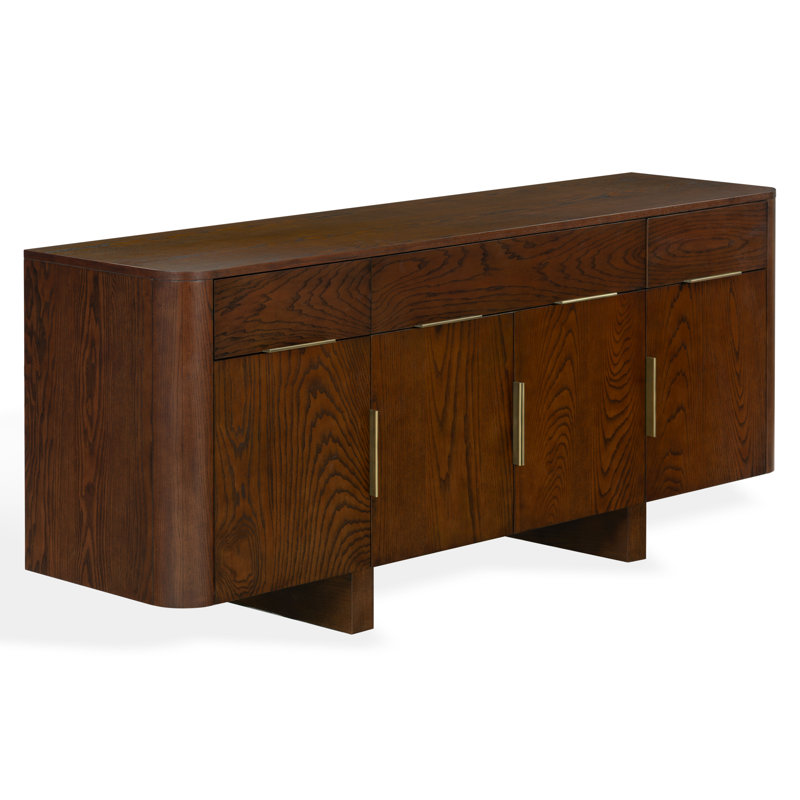 Buffet en bois 3 tiroirs Dorothea