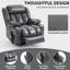 Dual Motor Infinite Position Up To 350 LBS Leatherair Power Lift Recliner Chair