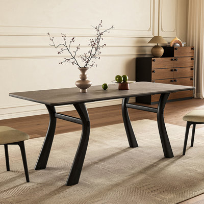Table de salle à manger en bois de frêne