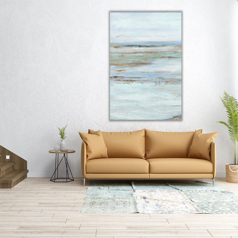Muted Misty Marsh I - Canvas Print Wall Art, 30" H x 20" W