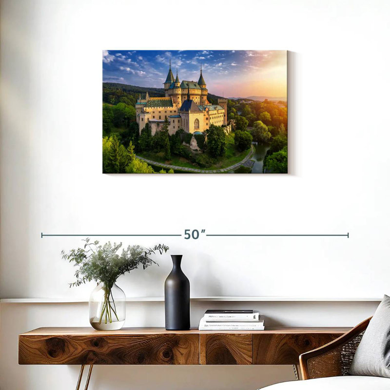 Lilie Majestic Bojnice Castle, 20" H x 30" W