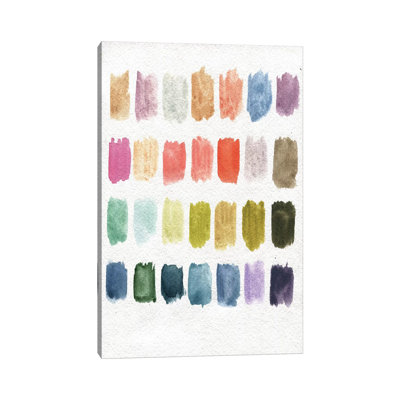 Palette by Albina Bratcheva - Wrapped Canvas Print