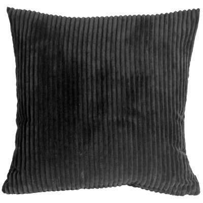 Wide Wale Corduroy Solid Color Plush Polyester Filled Reversible Throw Pillows