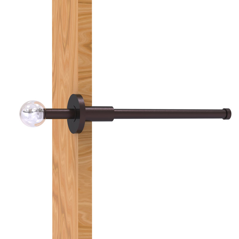 Tringle de garde-robe en métal Clearview, Bronze antique