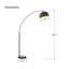 Dedre 68.5'' Arched Floor Lamp-1259694045-1259692503