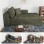Chaise Boneless Cloudy, aucun assemblage requis, chaise rembourrée moderne en velours côtelé avec assise profonde-1857983340-1857983343