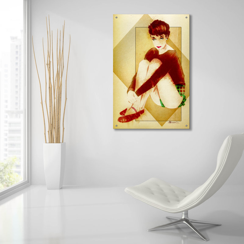 " Pixie " by TM Borenstein, 36" H x 24" W x 0.2" D