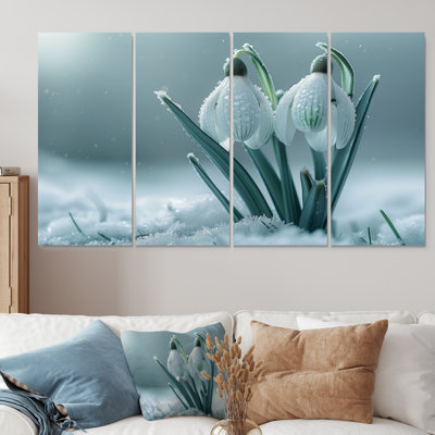Ensemble de salon Lamberson - Snowdrops Wall Art