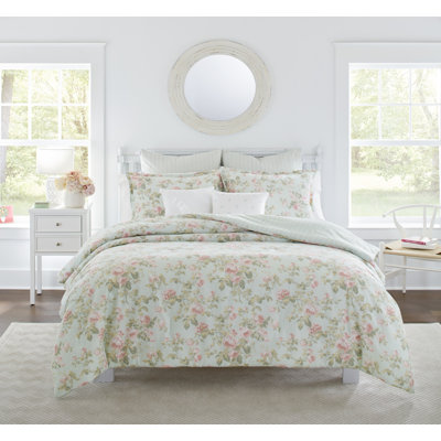 Ensemble d'édredon en coton Laura Ashley Madelynn