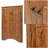 Triangle Bathroom Storage Cabinet With Adjustable Shelves, Freestanding Floor Cabinet For Home Kitchen-1831992849