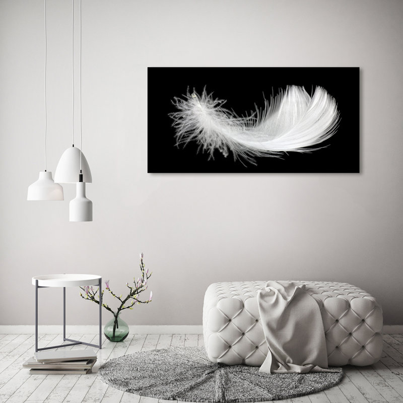 Feather - Wrapped Canvas Print