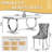 Rectangular 70.1"L X 35"W Dining Set-111570905-122919256-122920258