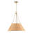 3-Light Modern Coastal Hand-Woven Rattan Pendant Chandelier-92306283