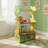 Teamson Kids Sunny Safari 3-Tier Wooden Bookshelf with Storage Drawer – Animal-Themed Bookcase for Bedrooms & Playrooms