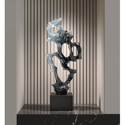 Simple Living Room Entrance Abstract Taihu Stone Sculpture Ornaments