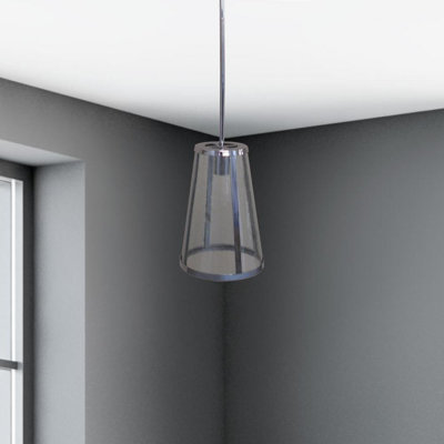 Luminaire suspendu conique 1 lumière