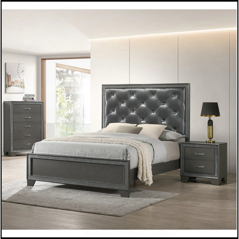 Commode de chevet contemporaine 1 pièce