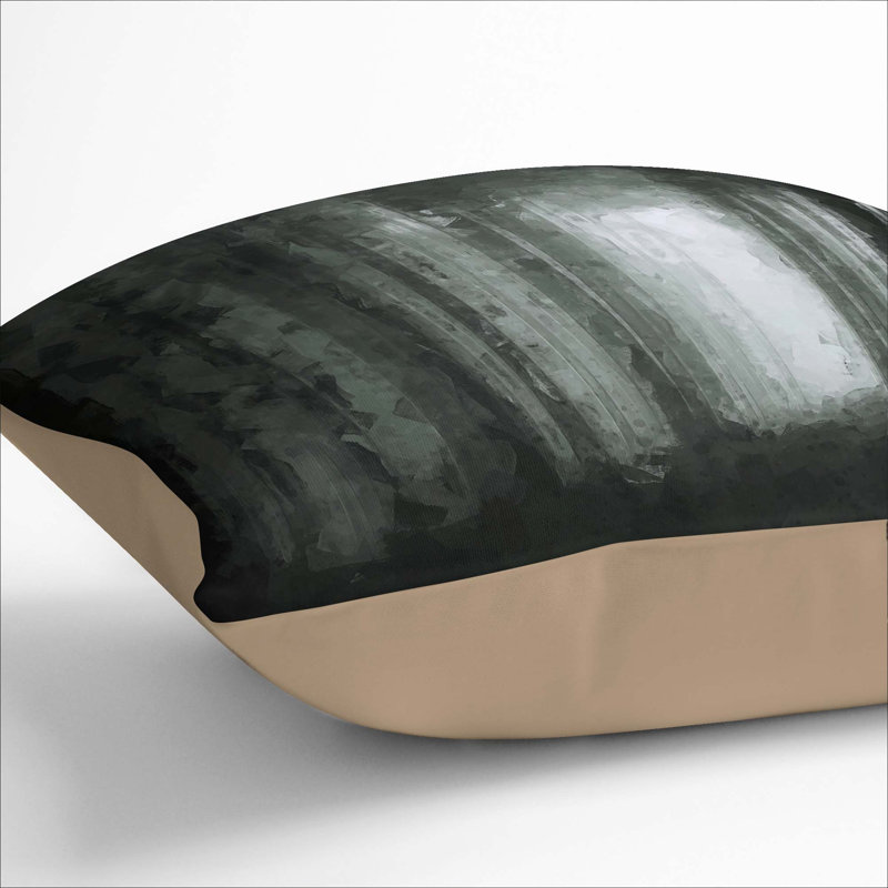 Square Cushion, 40cm H x 40cm W x 15cm D, Stone