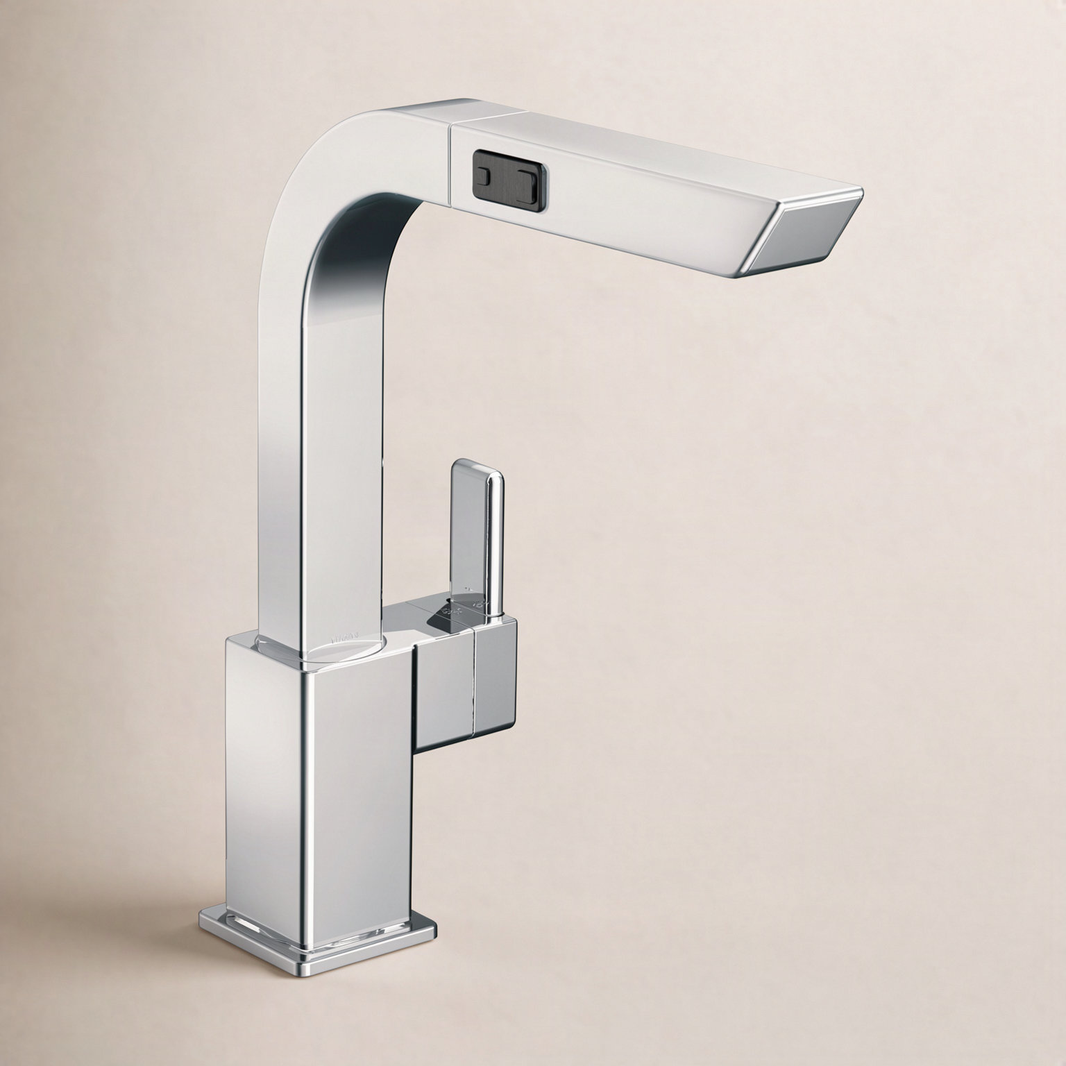 90 Degree Pull-Out Kitchen Faucet, Chrome