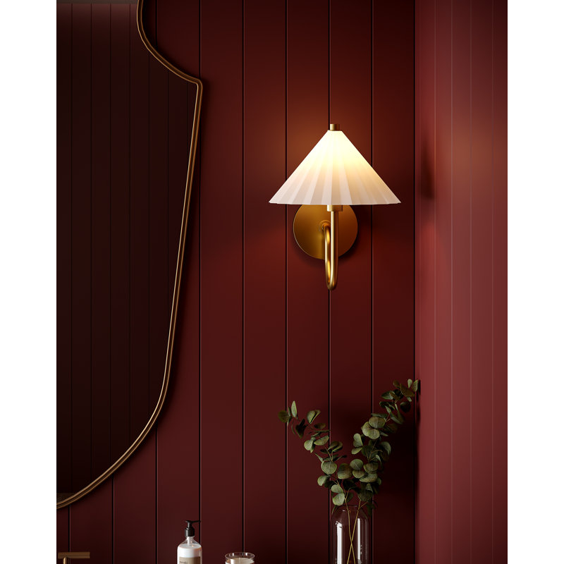 Éclairage pour meuble-lavabo mural 8 po Serena, Doré