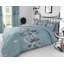 Modern Feather Design Duvet Cover Set with Matching Pillowcases - Polycotton Fabric Bedding-121351479-121351483