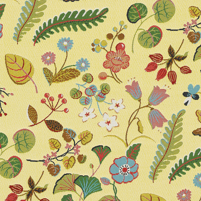 Botanica Indoor/Outdoor Fabric, Yellow
