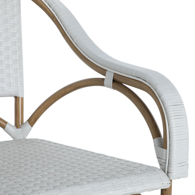 Savoy Lounge - Craie, blanc et bleu marine, Pas de soudure, Chambray Rollo, Craie / blanc / bleu marine