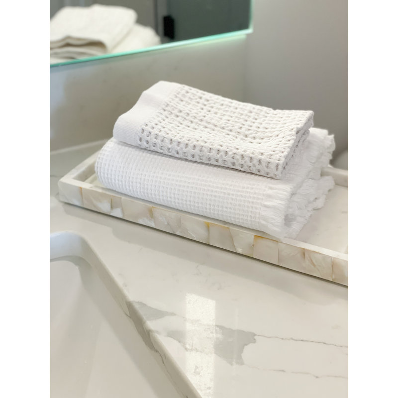 Washcloth Set, Beige