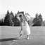 Golfing Hepburn Print by Getty Images-67546546