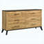 Ensemble de chambre double 4 pièces Natural Pine-130205023-130205020