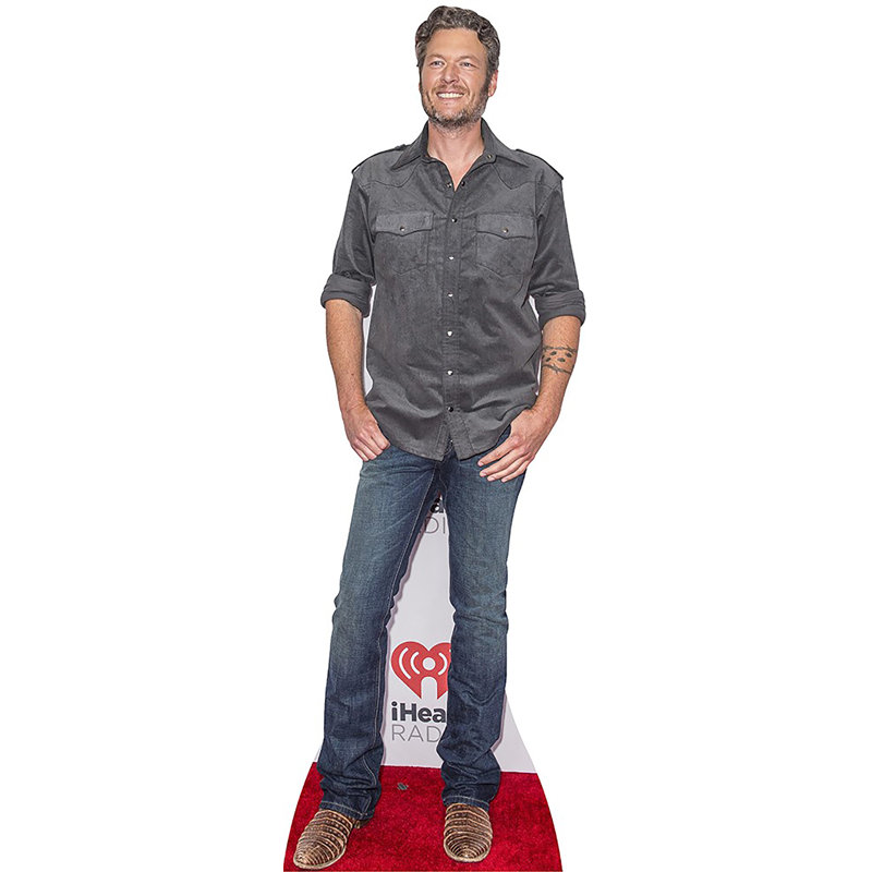 Accroche en carton blake shelton