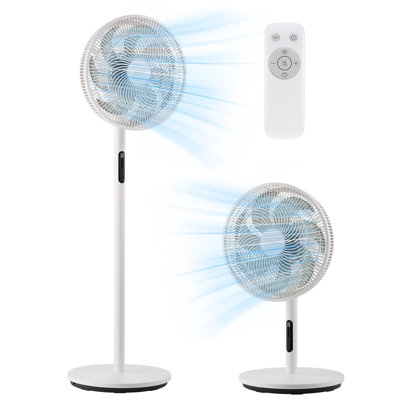 Vonhaus Pedestal Fan / Desk Fan 14"